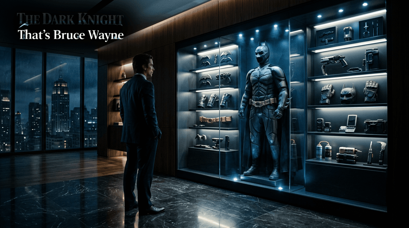 Batman - That's Bruce Wayne — full-screen stream alert preview