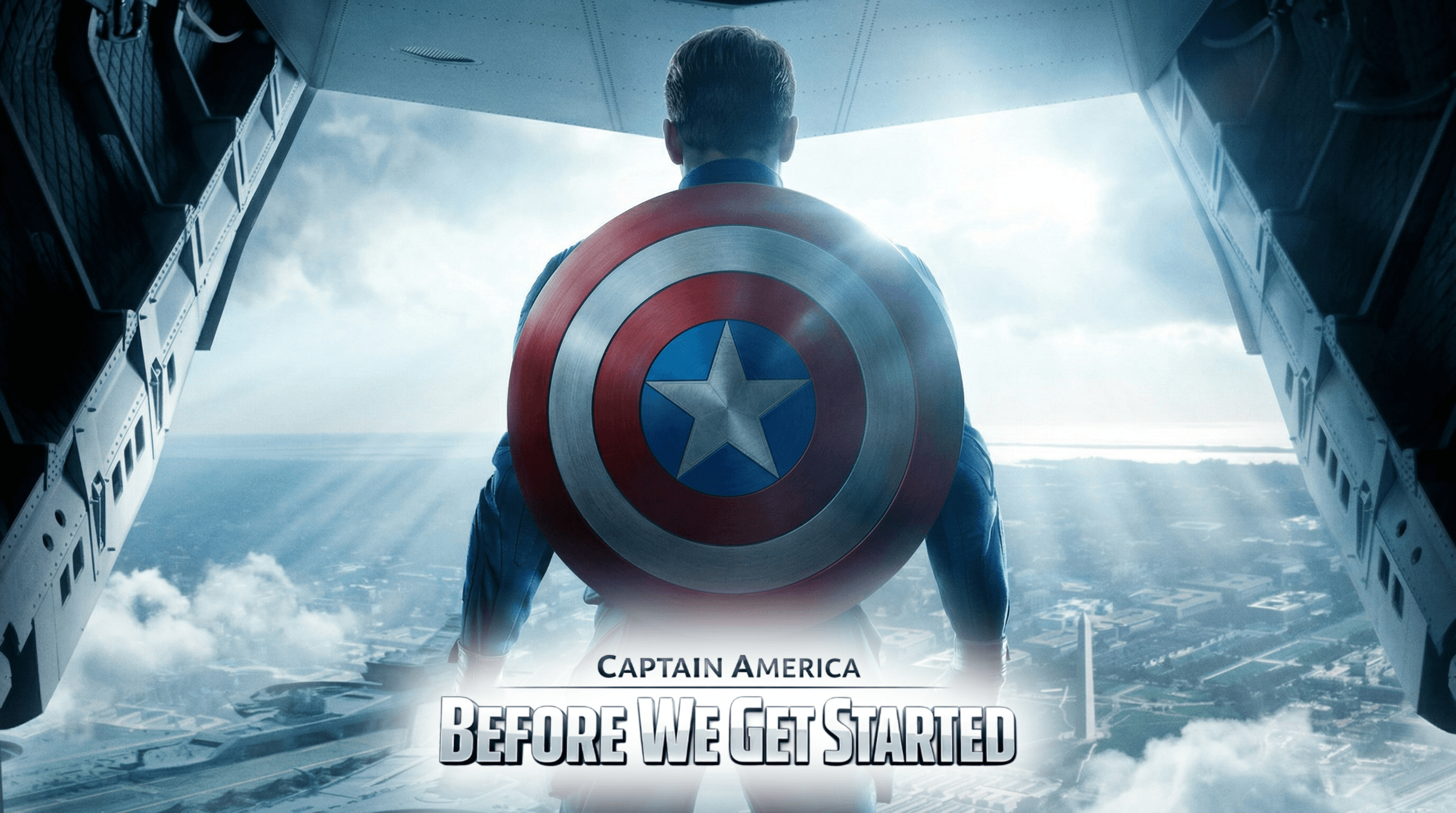 Captain America - Before we get started — full-screen stream alert preview