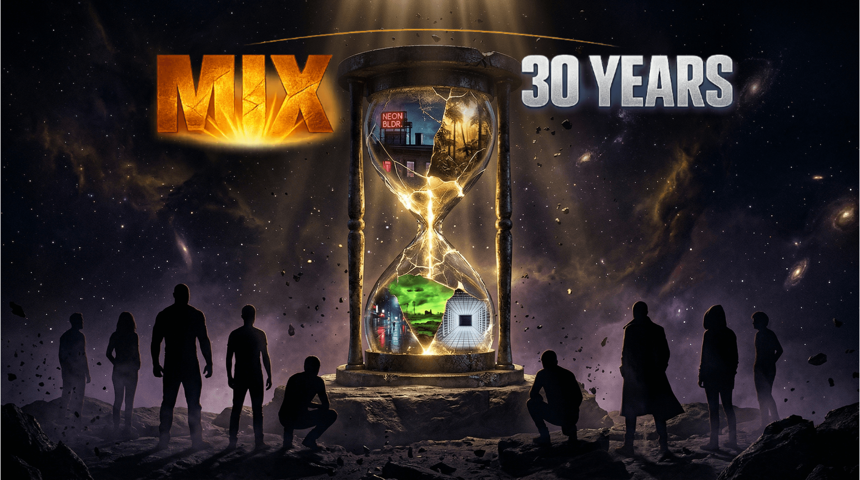 Mix - 30 Years — full-screen stream alert preview